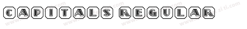 Capitals Regular字体转换